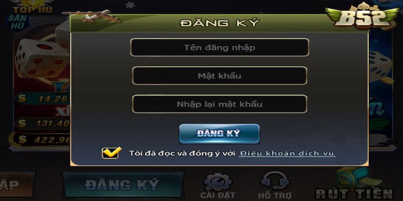 Những lưu ý khi đăng ký tài khoản tại B52club